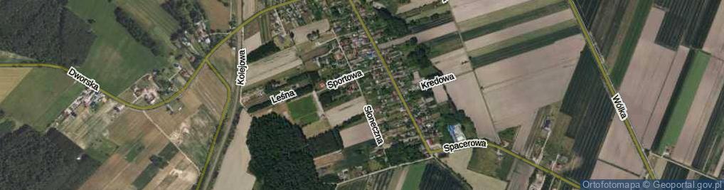 Zdjęcie satelitarne Słoneczna ul.